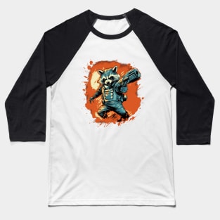 Rocket Raccoon Baseball T-Shirt